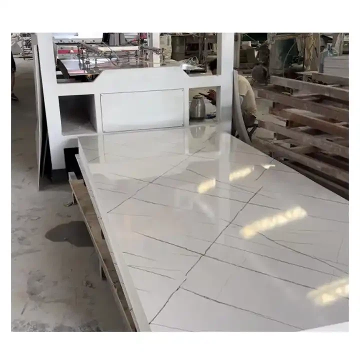 1220*2400mm UV PVC Marble Sheet Wall Panel Waterproof