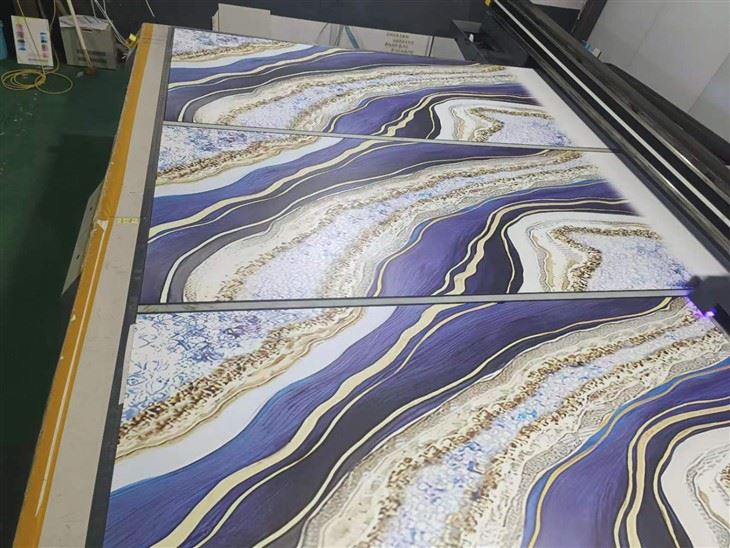 3D Pvc Uv Marble Sheet